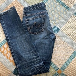 Size 24R AG Adriano Goldschmied Stilt/ Cigarette leg jeans